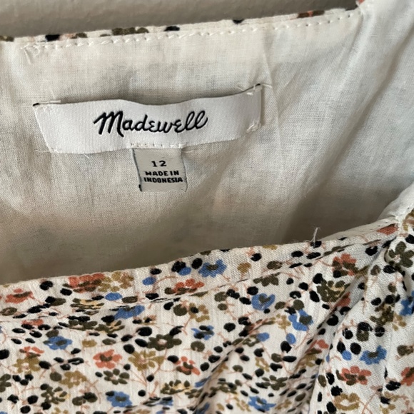 Madewell Ruffle-Strap Square-Neck Midi Dress in Fieldwalk Floral - Picture 5 of 5